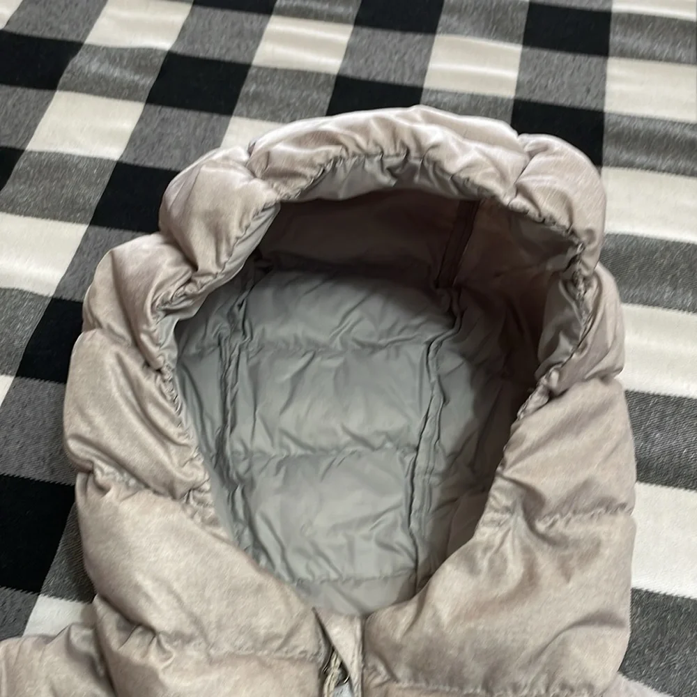 Eddie Bauer EB 650 Down Hooded Packable Quilted Puffer Jacket Coat Size XS